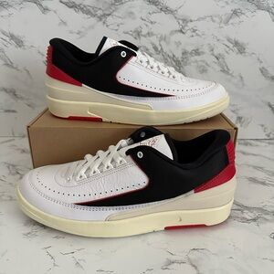 Nike Air Jordan 2 Retro Low Chicago Twist Shoes Sneaker FD4849-106 Women Size 10